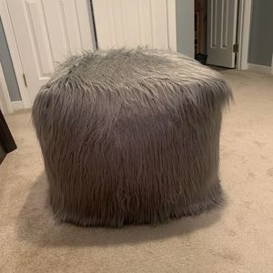 Gray Ottoman